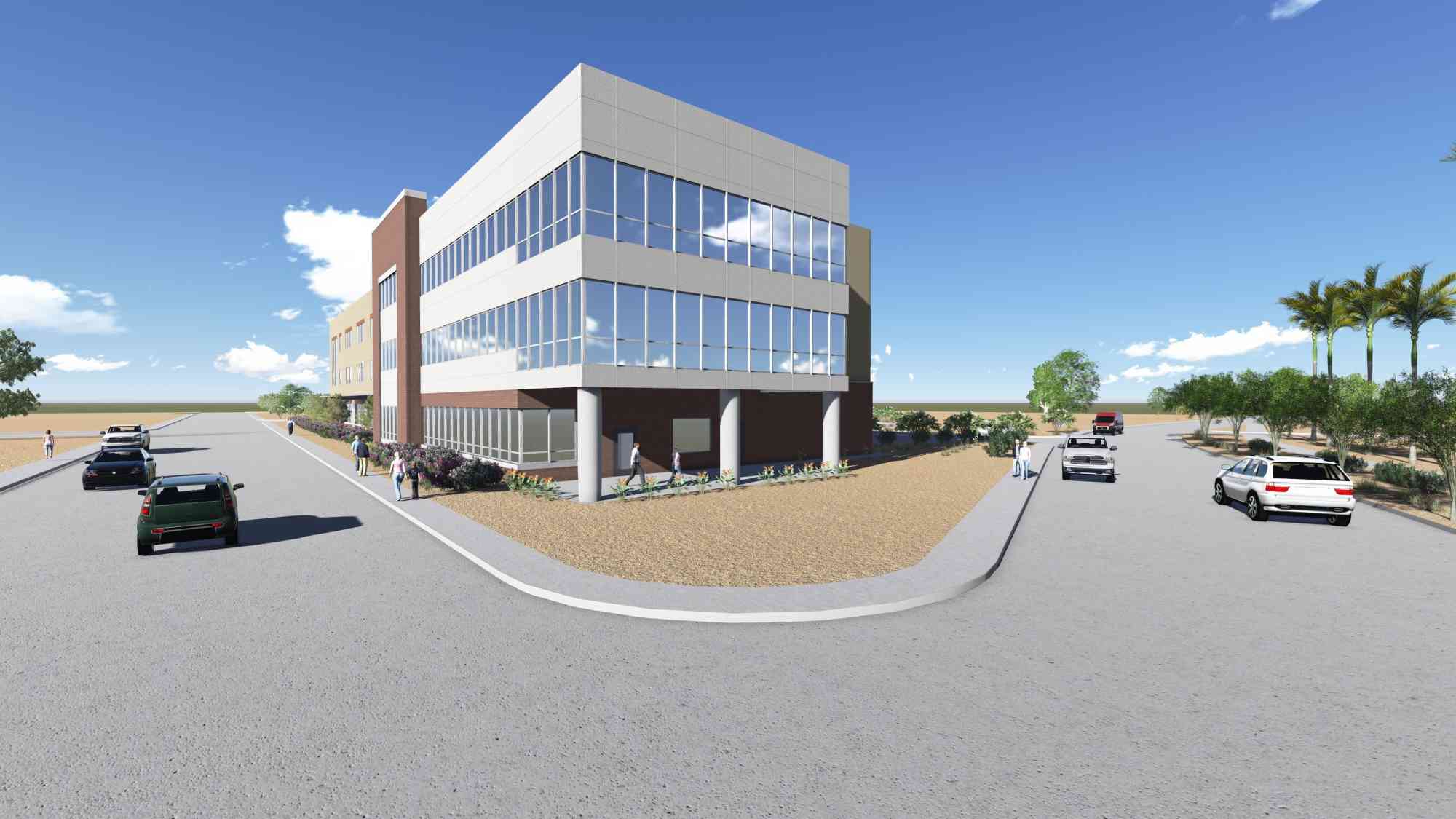 Reunion Rehabilitation Hospital Phoenix Rendering